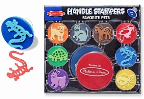 Набор печатей "Любимые животные" (Melissa&Doug, 2456M_md)